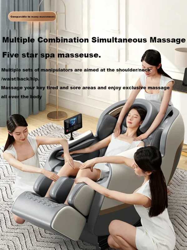 4D Fully Automatic Full Body Massager Zero Gravity Folding Recliner 3d Zero Gravity Massage Chair - Image 2