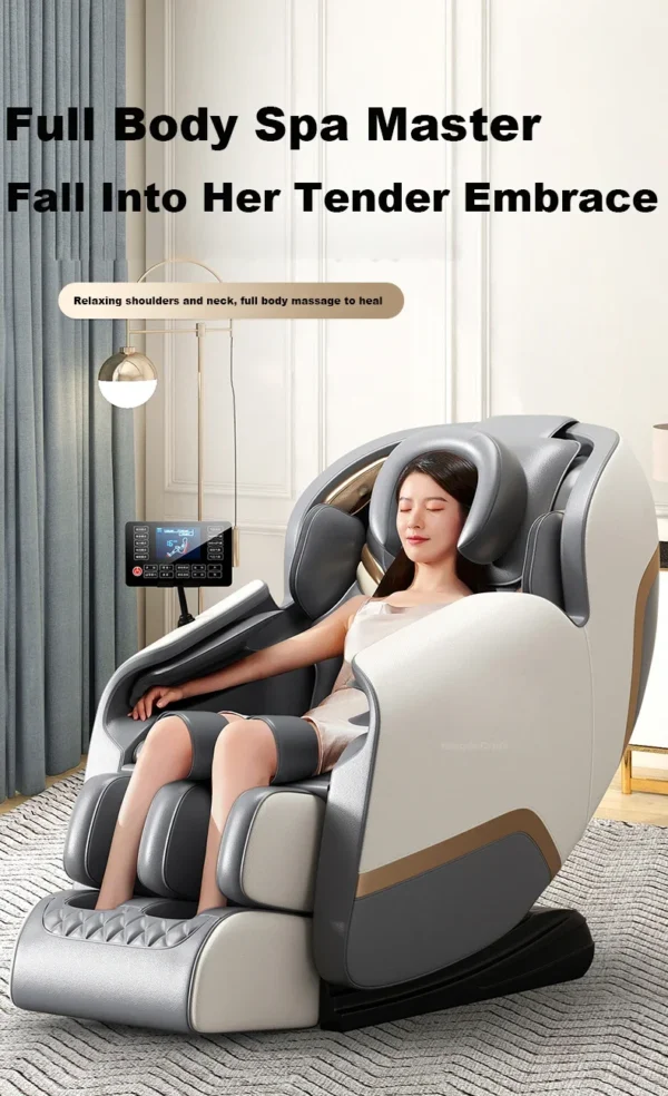 4D Fully Automatic Full Body Massager Zero Gravity Folding Recliner 3d Zero Gravity Massage Chair - Image 6