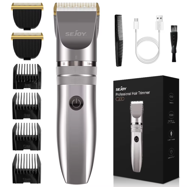 Top On Sale Product Recommendations! SEJOY Hair Trimmer for Men Hair Clippers for Barbers  Electric Trimmer Rechargeable Cordless Shaver (OiI Not Included)）