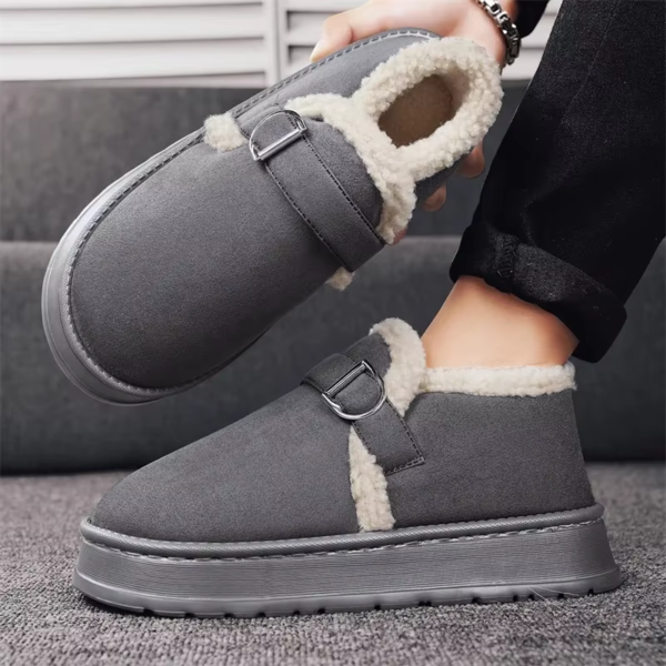 Top On Sale Product Recommendations! Winter Classic Hot Style Snow Boot New Couple's for Plus Velvet Thickening Warm Casual Shoes Men Outdoor Slip-on Non-Slip Boots