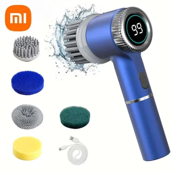 Xiaomi Electric Cleaning Brush Wireless USB Rechargeable IPX7 Waterproof Automatic Powerful Handheld Cleaner Multiple Functions