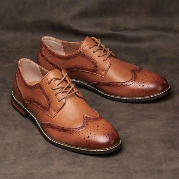 Top On Sale Product Recommendations! Size 7~13 Brogue Dress Shoes Man Wedding Leather Social Shoe Male