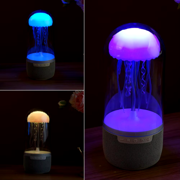 Top On Sale Product Recommendations! Creative Portable Jellyfish Lamp Bluetooth Home Sound Surround HiFi 3D Subwoofer Stereo Jellyfish Speaker Homeheater System