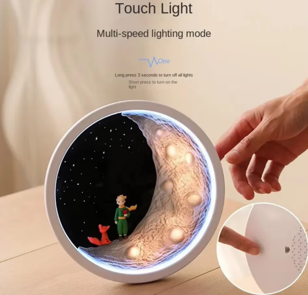 Top On Sale Product Recommendations! Little Prince Wireless Bluetooth Speaker Bedside Decoration Lamp Sound System 360Stereo wireless subwoofer Creative Gift Speaker